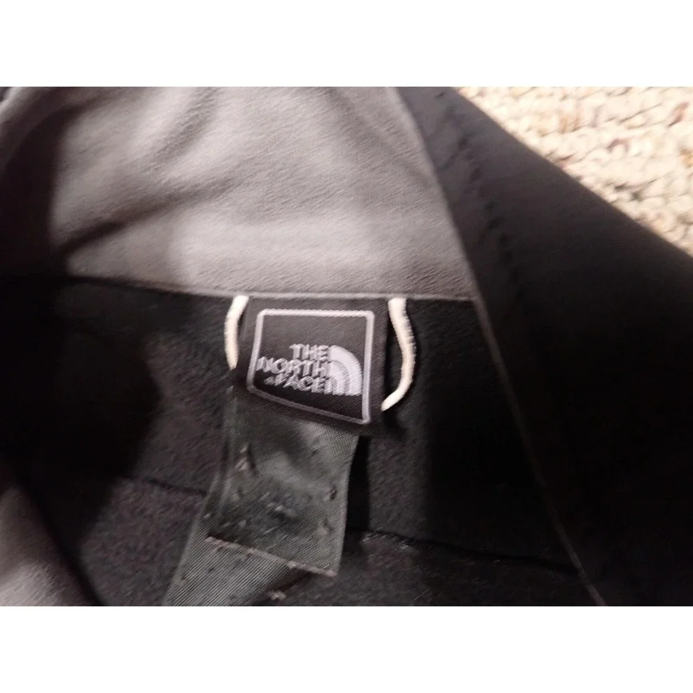 The North Face Apex Jacket Men XL Black Excellent Softshell Full Zip Windbreaker
